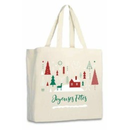 Sac coton "Joyeuses fêtes"