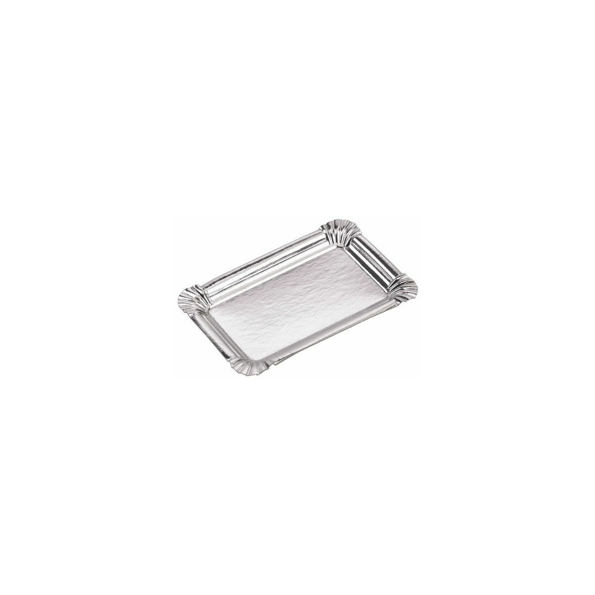 Lot De 25 Plateaux Traiteur Or 19x28 Cm - Double Face Contact Alimentaire Plateaux Traiteur Jetables Or