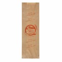 Sac à pain kraft rouge 61 x 19 + 5,5 cm - par 250