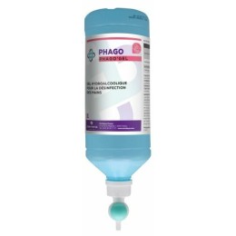 Gel hydroalcoolique flacon airless - par 1 L