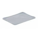 Couvercle gris pour bac ajouré 60 x 40 cm