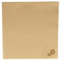 Serviette bambou naturel 40x 40 cm - par 50
