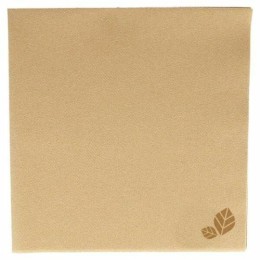 Serviette bambou naturel 20 x 20 cm - par 100