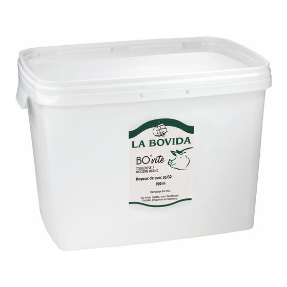 Boyau de porc Bo'vite 32/35 mm 10 x 90 m Boyau de porc Bo'vite 32/35 mm 10 x 90 m