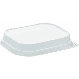 Couvercle APET pour barquette aluminium 57,9 cl - par 75