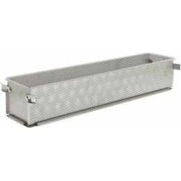 Moule perforé pliant Geoforme inox 48 x 9 x 8,5 cm