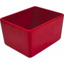 Saladier rectangulaire Chunky Crock mélamine rouge 2 L