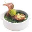 Mini cocotte porcelaine blanche ø 6,5 cm - par 12