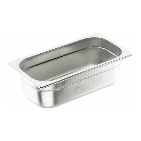 Bac inox GN 1/2 p. 15 cm