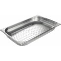 Bac inox perforé GN 1/1 profondeur 10 cm
