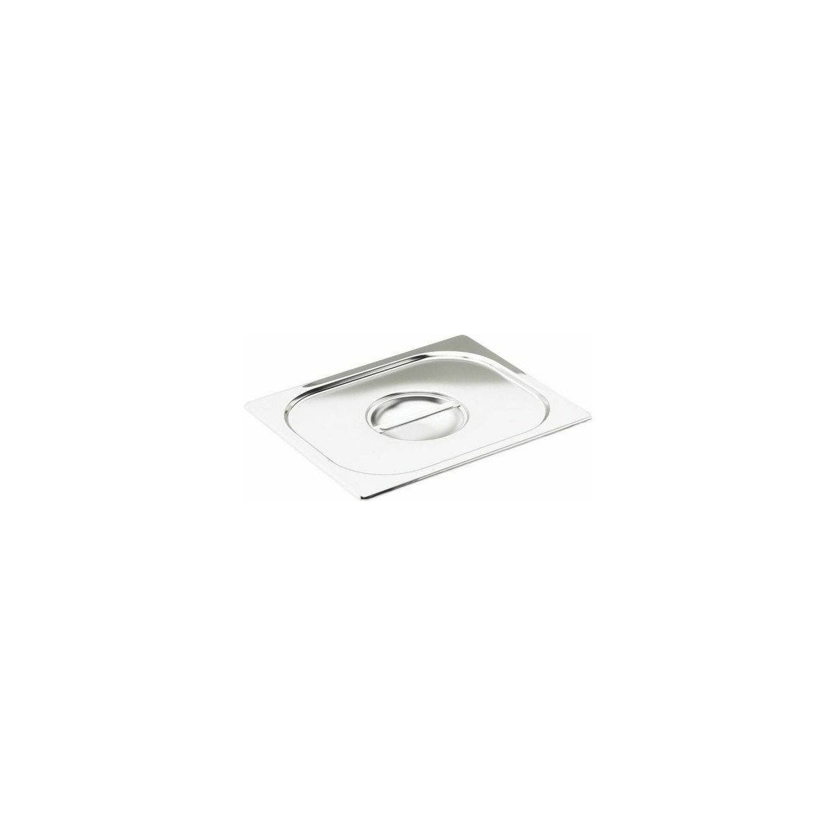 VidaXL 2x Couvercles Pour Plateaux GN 1/1 - Acier Inoxydable Pour Restaurants Et Cuisine Maison