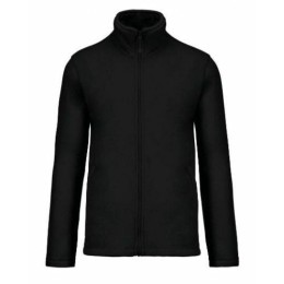 Polaire homme manches longues noire taille M