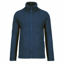 Polaire homme manches longues bleue taille XL