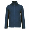 Polaire homme manches longues bleue taille XXL