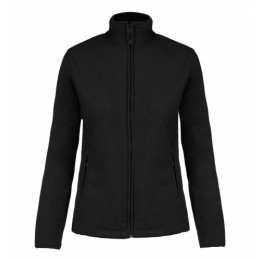 Polaire femme manches longues noire taille S