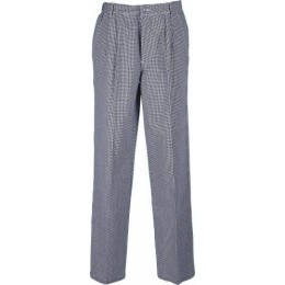 Pantalon coton pied de poule T38