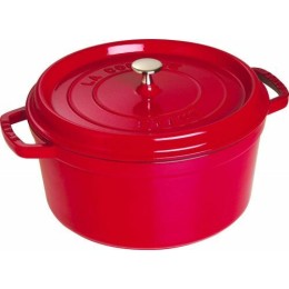 Cocotte fonte cerise Staub ø 30 cm
