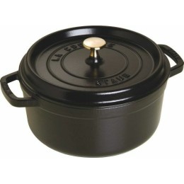 Cocotte fonte noire Staub ø 24 cm