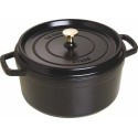 Cocotte fonte noire Staub ø 26 cm