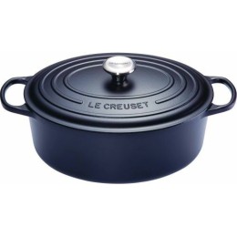 Cocotte fonte Signature ovale noire Le Creuset ø 31 cm