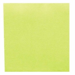 Serviette ouate vert anis 20 x 20 cm - par 100