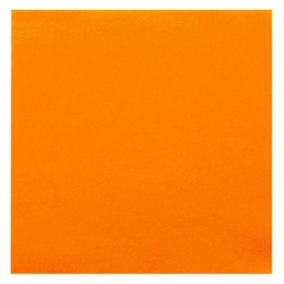 Serviette non tisse mandarine 40 x 40 cm - par 50