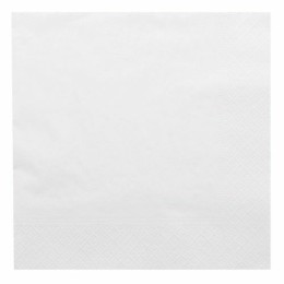 Serviette ouate blanc 39 x 39 cm - par 100