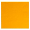 Serviette ouate jaune 39 x 39 cm - par 100