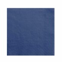 Serviette ouate bleu marine 39 x 39 cm - par 100