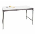 Chassis de table simple inox 200 x 70 x 90 cm