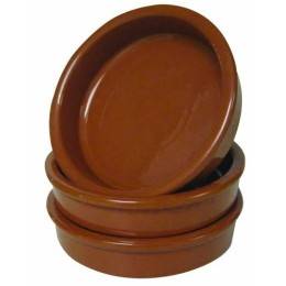 Plat à crème brulée terre cuite ø 13cm - par 12