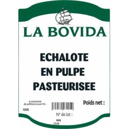 Echalote pulpe sterilisee - par 3 kg