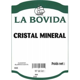 Cristal mineral bovida - par 2 kg