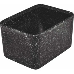 Bac kata crock mélamine noir 13 x 17,5 x 10 cm