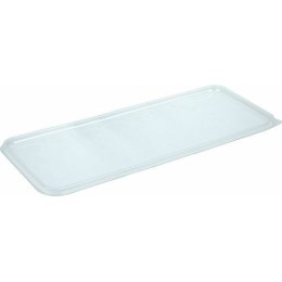 Couvercle jetable PET pour bac kata crock 18 x 52,5 x 1 cm - par 100