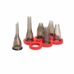 Douilles à garnir Tritan et support pour tube - par 6