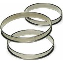 Cercle à tarte inox ø 24 x 2,7 cm