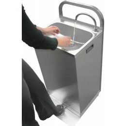Lave-mains autonome avec 2 jerricans 13L
