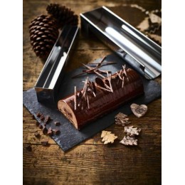 Gouttiere à buche ronde démontable 30 cm