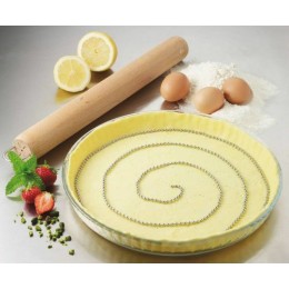 Chaine fond de tarte inox 180 cm