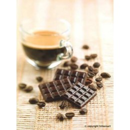 Moule mini tablette chocolat 12 emplacements Silikomart 2,5 x 3 cm