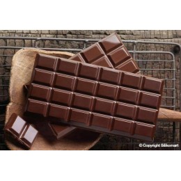 Moule tablette chocolat Silikomart 15 x 7,5 cm