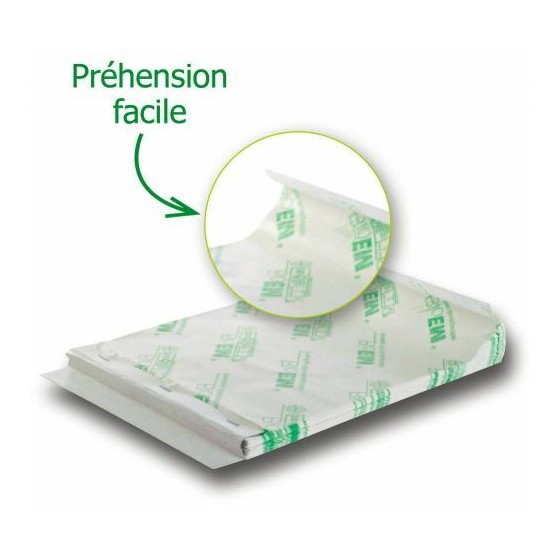 Papier paraffiné végétal "Bio EM" 60 g/m² feuilles 50 x 32 cm - par 15 kg