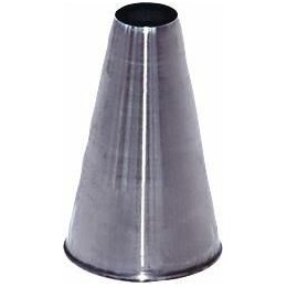 Douille unie inox ø 0,8 cm