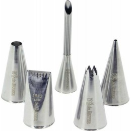 Douilles inox assorties - par 5