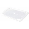 Couvercle transparent pour bac rectangulaire plat 3 L