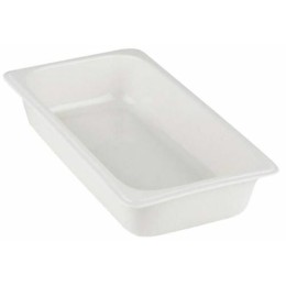 Plat porcelaine blanc GN 1/3 32,5 x 17,5 x 6,5 cm