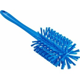 Brosse ronde dure alimentaire Ø11cm col. bleu - 1PC 