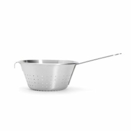 Passoire inox conique avec queue 24 cm