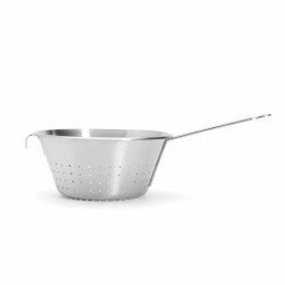 Passoire inox conique avec queue 28 cm